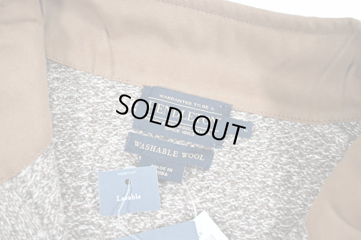 画像4: Pendleton Quarter Zip Knit Sweater ペンドルトン (4)