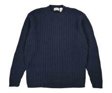 画像1: Used St John's Bay Cotton Rib Knit Sweater (1)