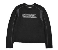 画像1: Used Harley-Davidson Wool Knit Sweater (1)
