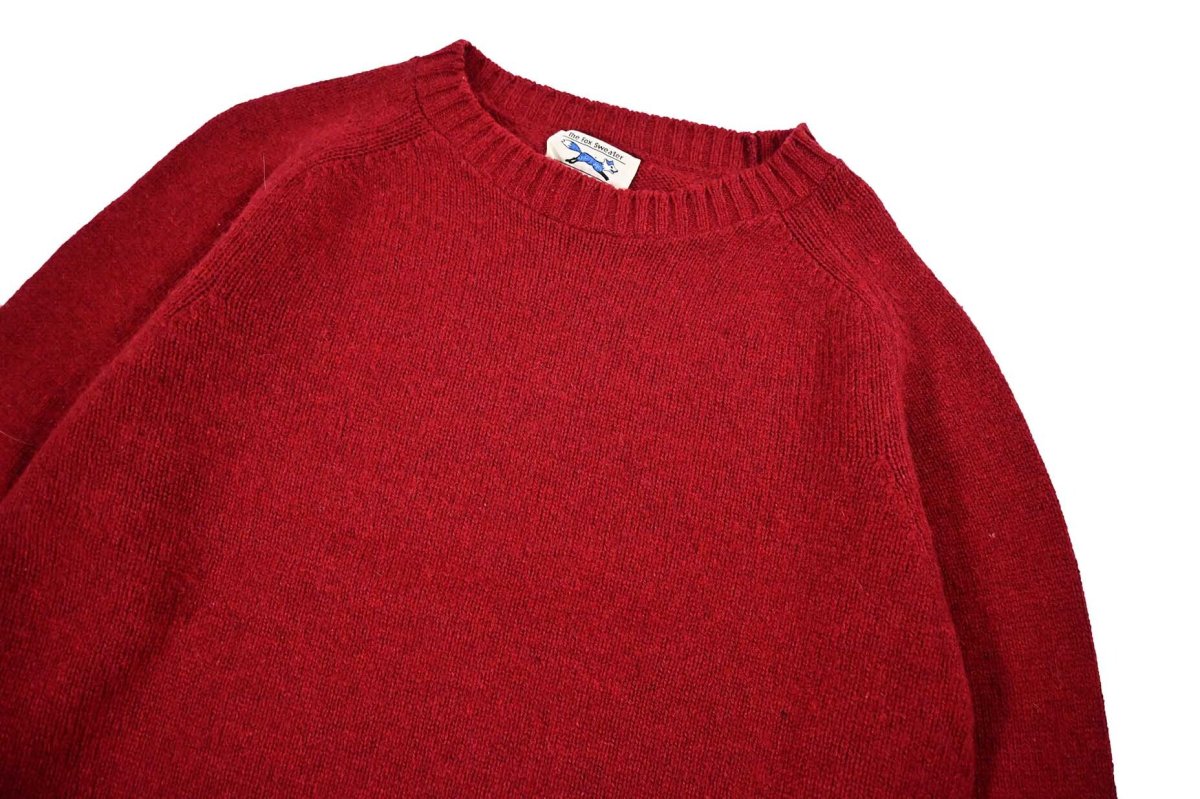 画像2: Used JC Penney The Fox Sweater Wool Knit Sweater (2)