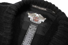 画像4: Used Harley-Davidson Wool Knit Sweater (4)