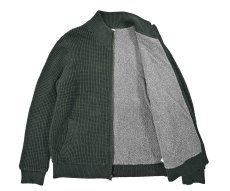 画像4: Used L.L.Bean Fleece Lined Full Zip Cotton Knit (4)