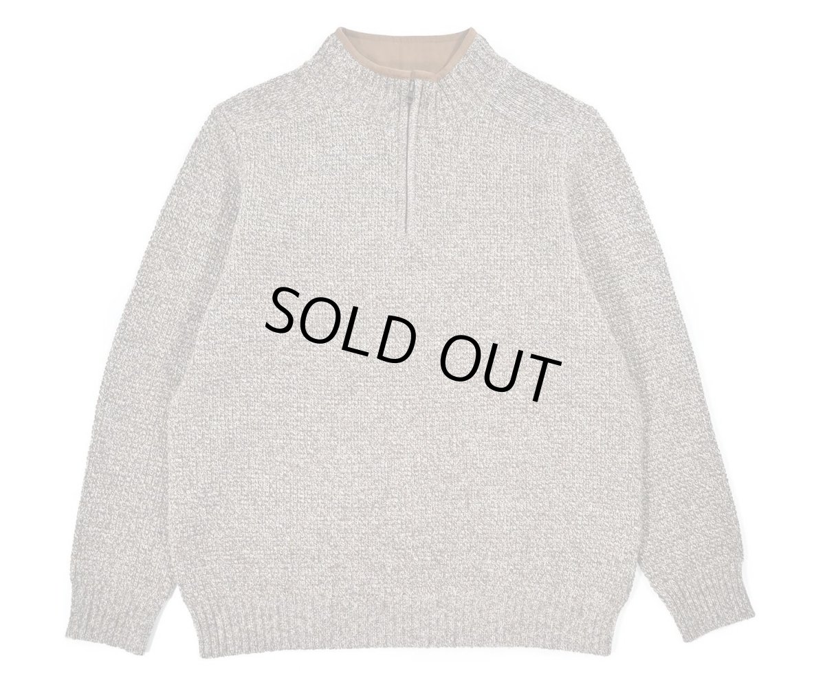 画像1: Pendleton Quarter Zip Knit Sweater ペンドルトン (1)