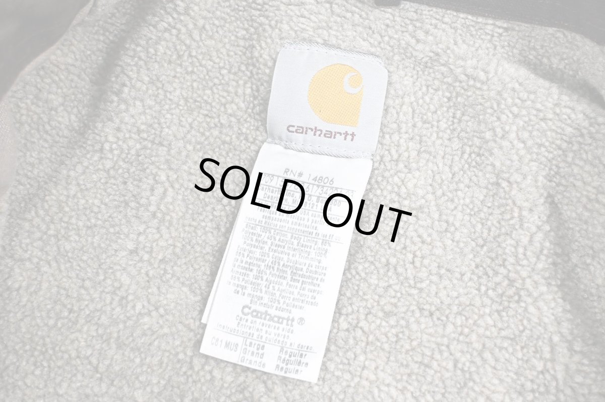 画像7: Used Carhartt Sherpa Lined Ridge Coat Mushroom (7)