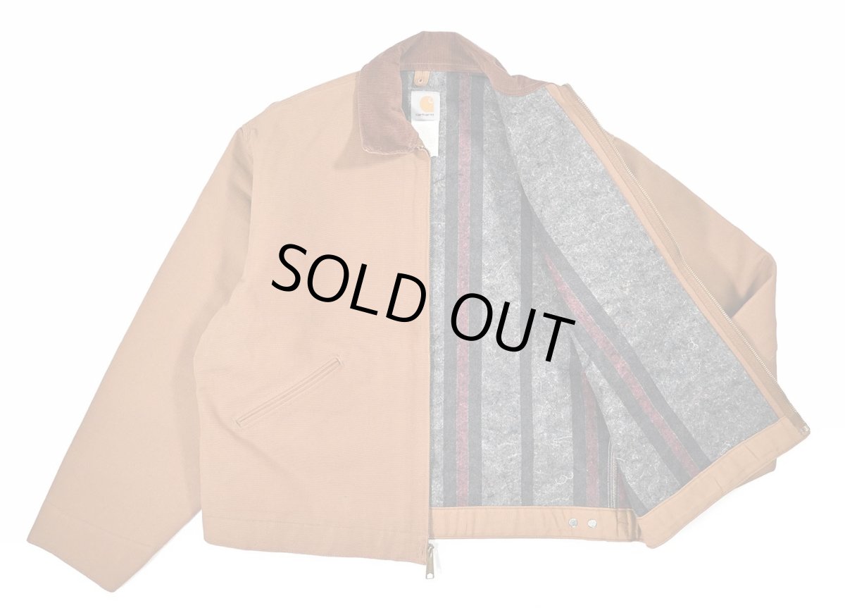 画像5: Deadstock Carhartt Blanket Lined Detroit Jacket Brown made in USA (5)