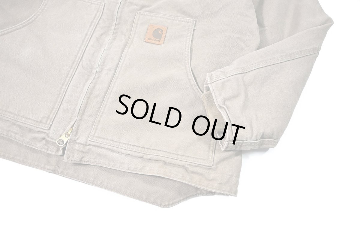 画像4: Used Carhartt Sherpa Lined Ridge Coat Mushroom (4)