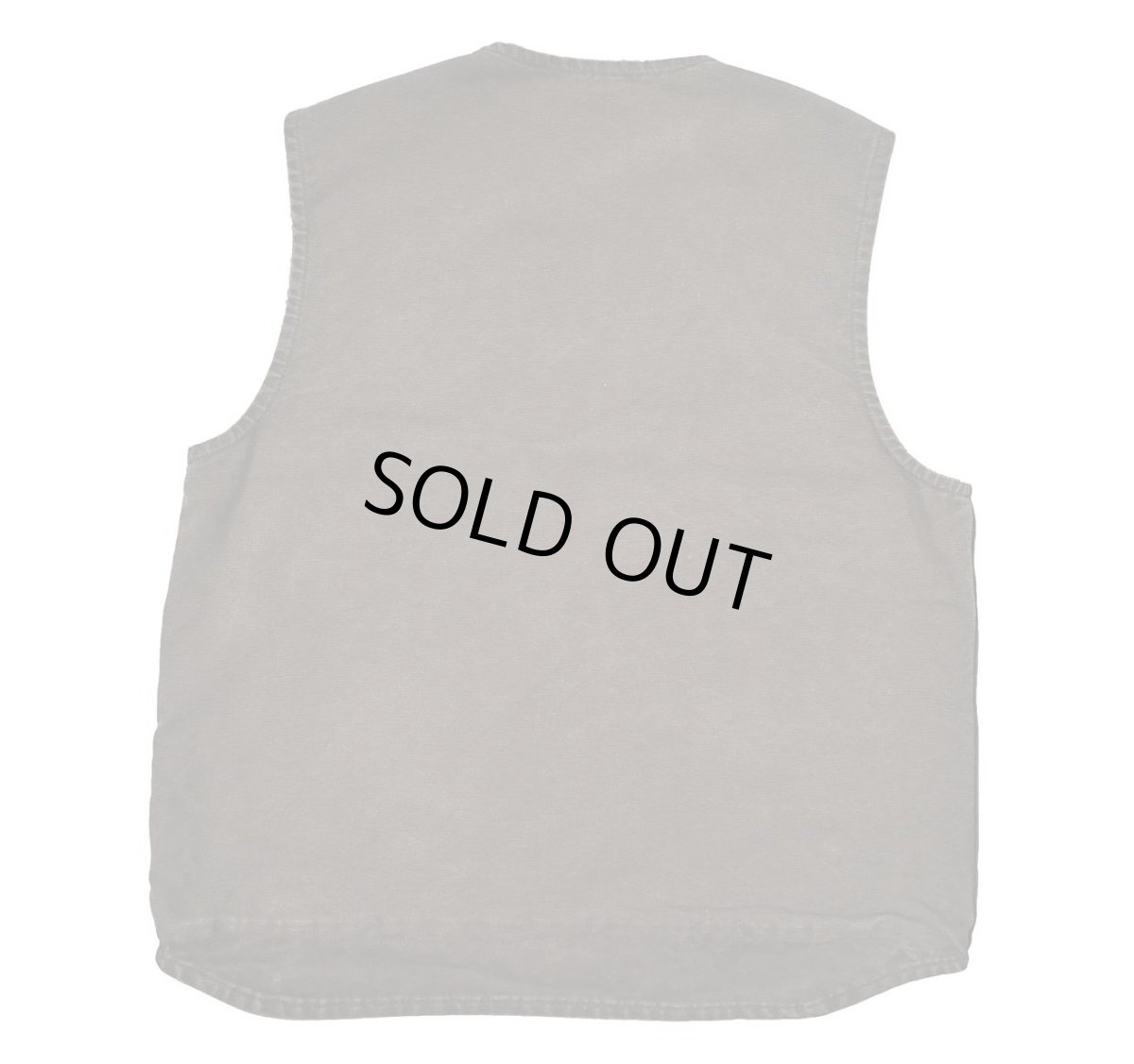 画像2: Used Carhartt Sherpa Lined Rugged Vest Walnut Brown (2)