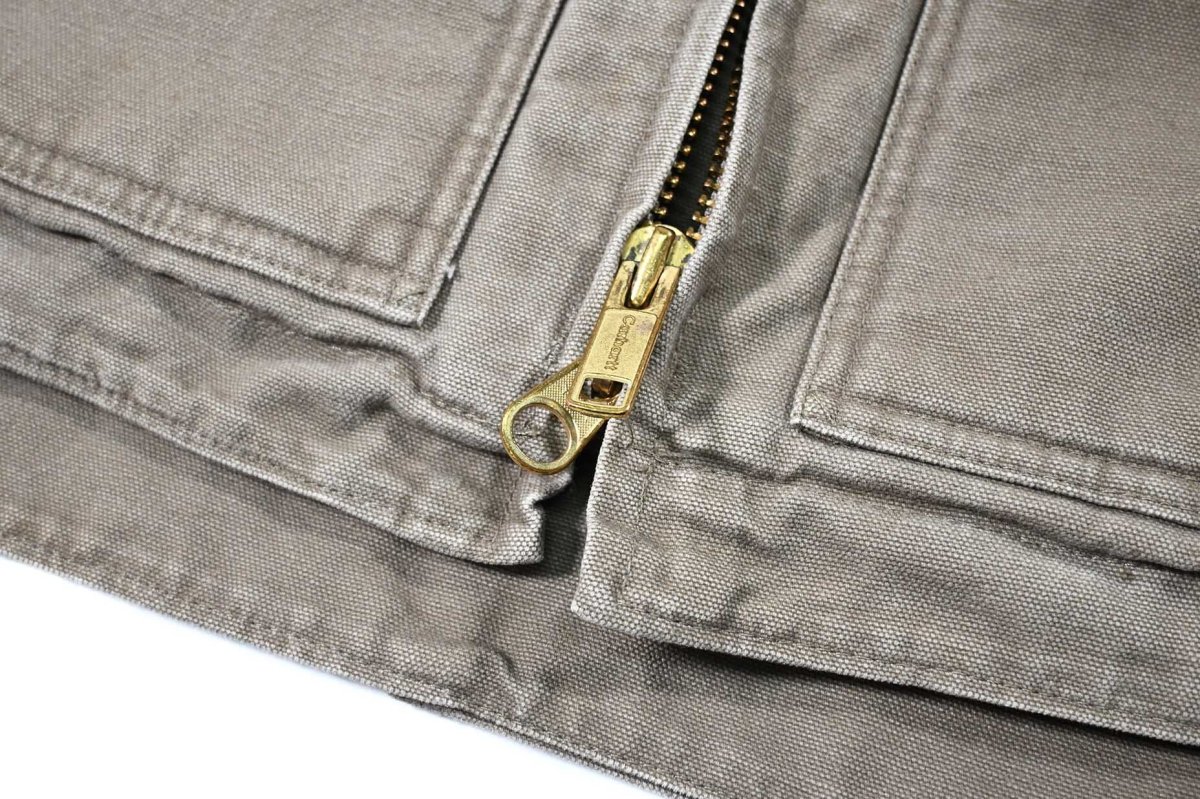 画像5: Used Carhartt Sherpa Lined Ridge Coat Mushroom (5)