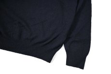 画像3: Used Jos.A.Bank V-Neck Cashmere Knit Sweater Navy (3)