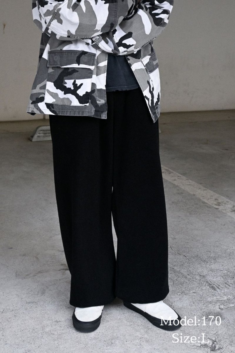 画像6: Los Angeles Apparel Polar Fleece Pants Black ロサンゼルス アパレル (6)