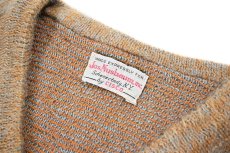 画像4: 60s-70s Used Jos. Nusbaum Inc. in Schenectady by Cisco V-Neck Mohair Knit Sweater (4)