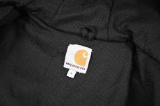 画像5: Used Carhartt Duck Thermal Lined Active Jacket Black made in USA (5)