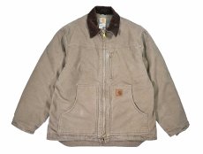画像1: Used Carhartt Sherpa Lined Ridge Coat Mushroom (1)