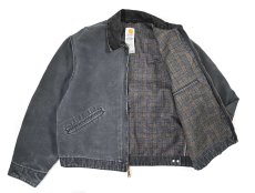 画像5: Used Carhartt Blanket Lined Detroit Jacket Petrol Blue (5)