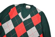 画像2: Used Glenhowe V-Neck Cashmere Knit Sweater (2)