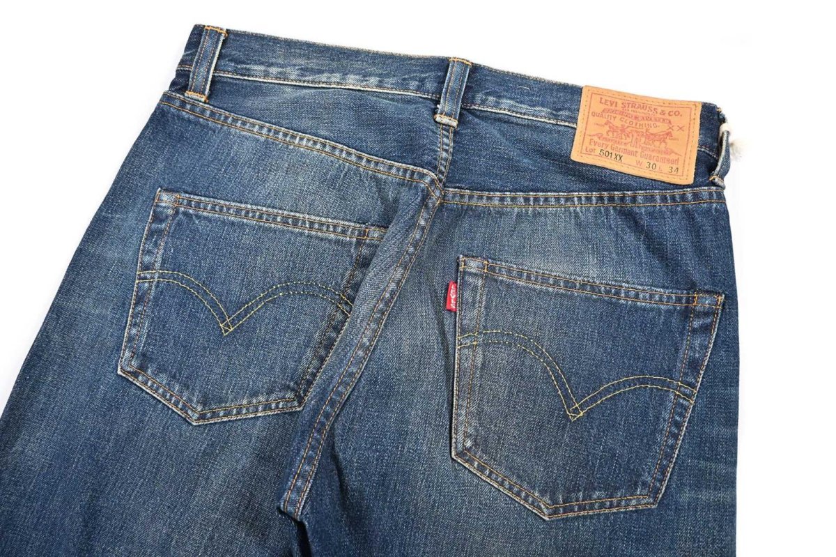 画像4: Deadstock Levi's Vintage Clothing 1947 501XX Denim Pants リーバイス (4)
