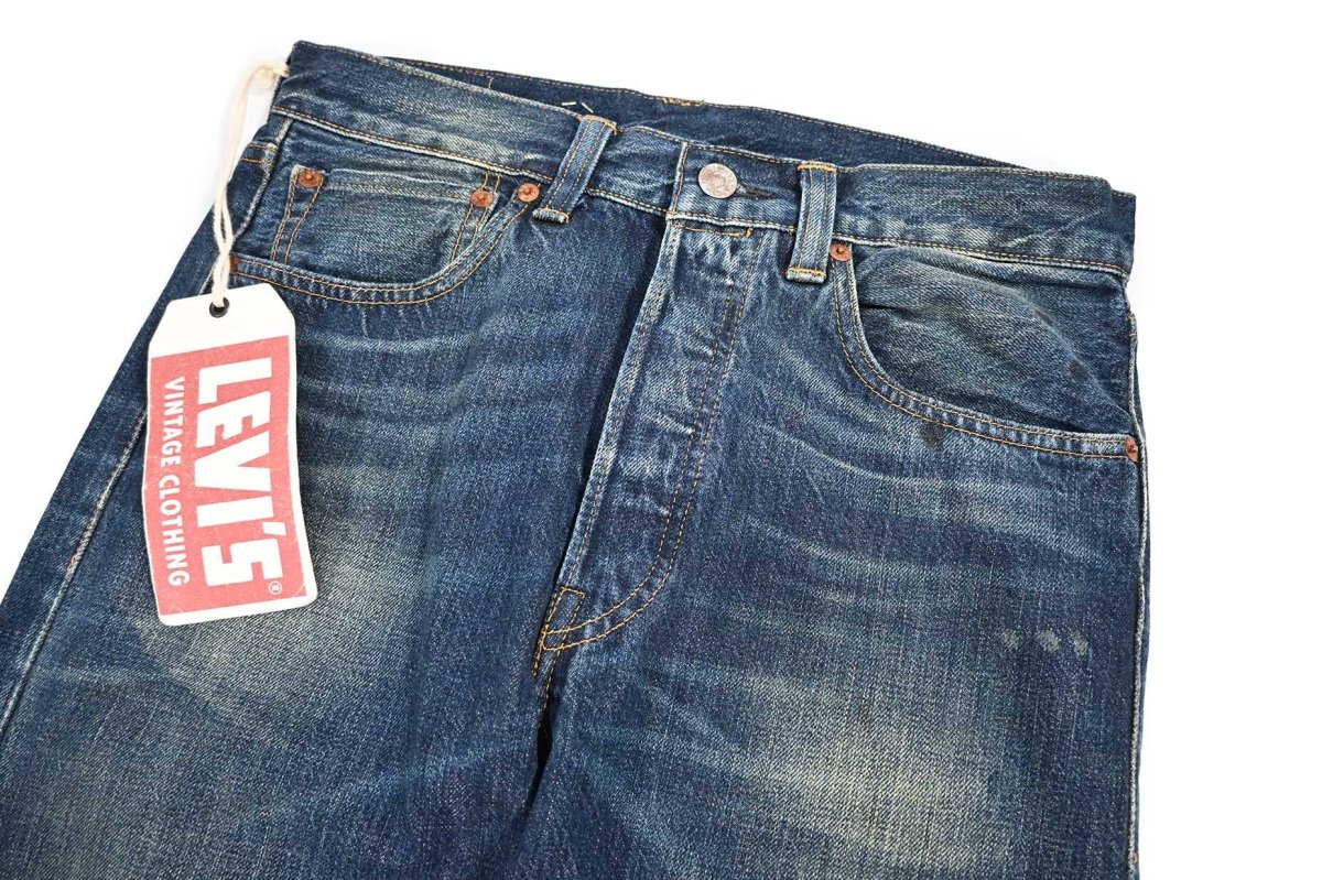 画像2: Deadstock Levi's Vintage Clothing 1947 501XX Denim Pants リーバイス (2)