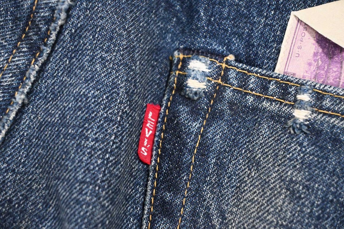 画像7: Deadstock Levi's Vintage Clothing 1955 501XX Denim Pants リーバイス (7)
