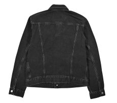 画像2: Calvin Klein Classic Trucker Jacket Black カルバンクライン (2)