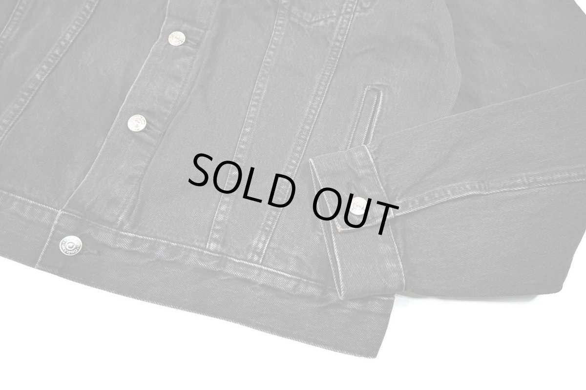 画像4: Calvin Klein Classic Trucker Jacket Black カルバンクライン (4)