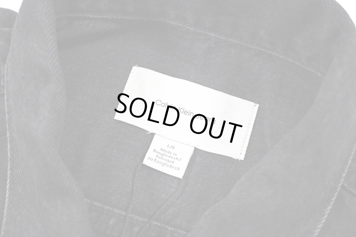 画像5: Calvin Klein Classic Trucker Jacket Black カルバンクライン (5)