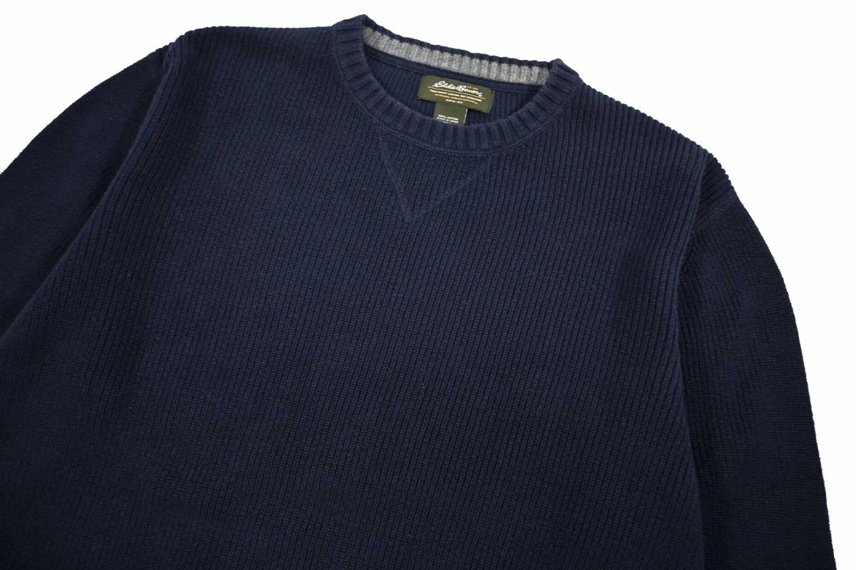 画像2: Used Eddie Bauer Cotton Knit (2)