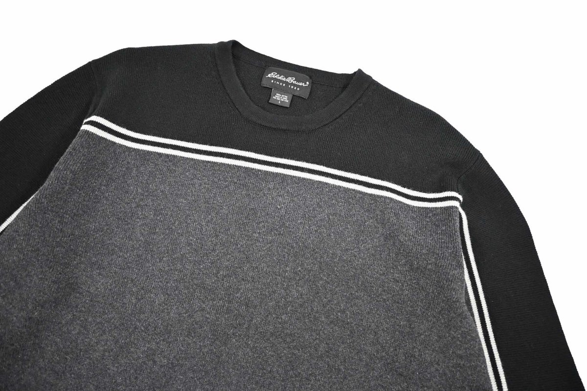 画像2: Used Eddie Bauer Cotton Knit (2)