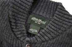 画像4: Used Eddie Bauer Henley Neck Cotton Knit (4)