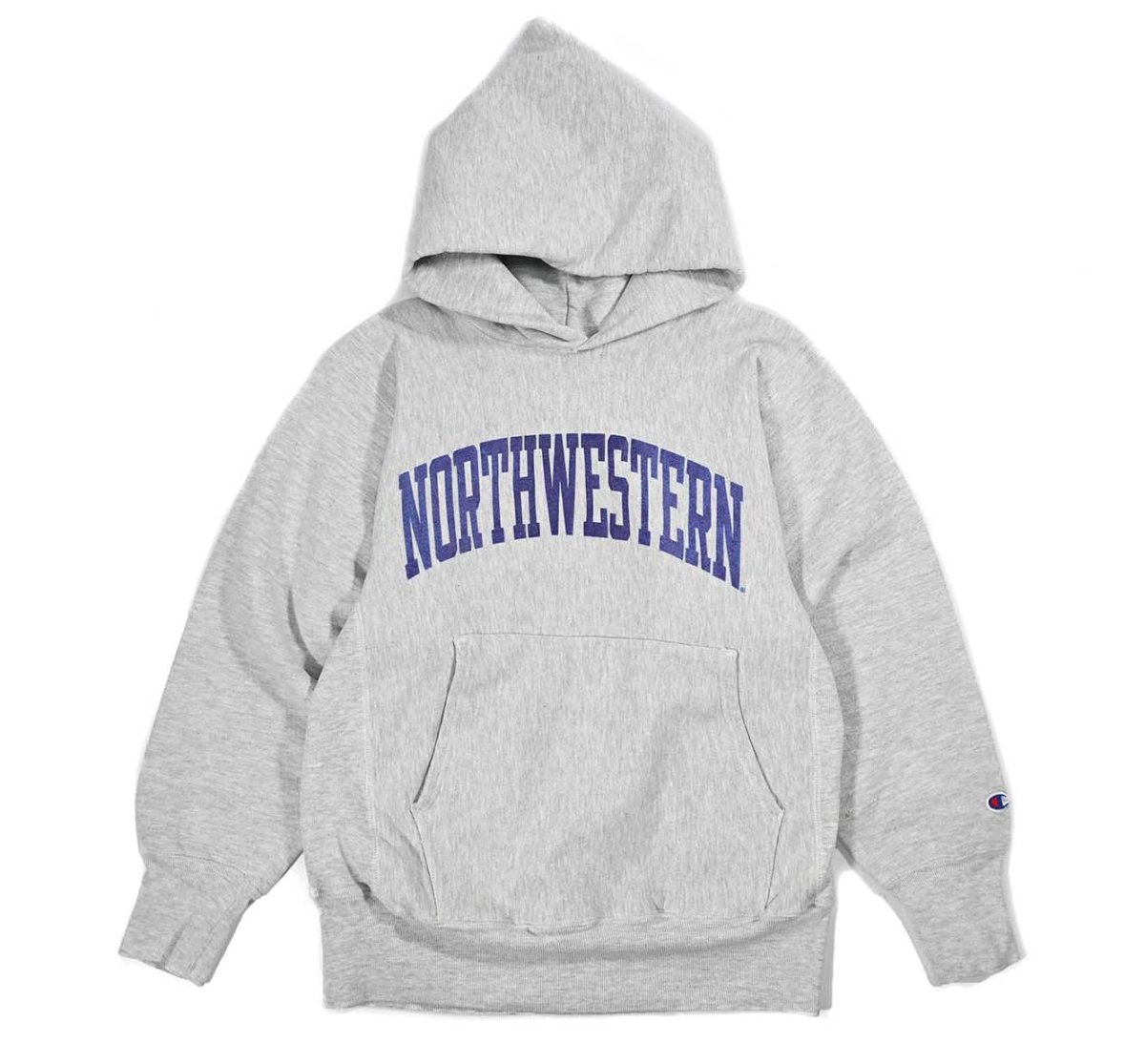 画像1: 90s Used Champion Reverse Weave Sweat Hoodie "Northwestern" made in USA (1)