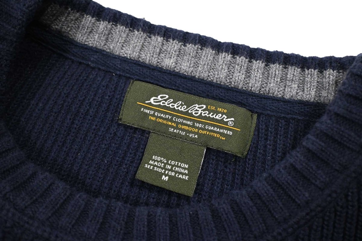 画像4: Used Eddie Bauer Cotton Knit (4)