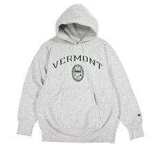 画像1: 90s Used Champion Reverse Weave Sweat Hoodie "Vermont" made in USA (1)