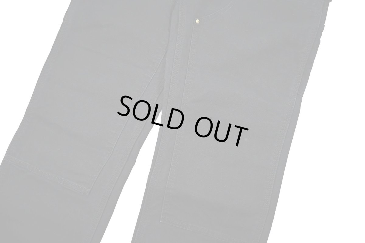 画像4: Used Carhartt Studded Duck Double Knee Carpenter Pants Black made in USA カーハート (4)