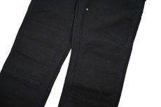 画像4: Used Carhartt Studded Duck Double Knee Carpenter Pants Black made in USA カーハート (4)