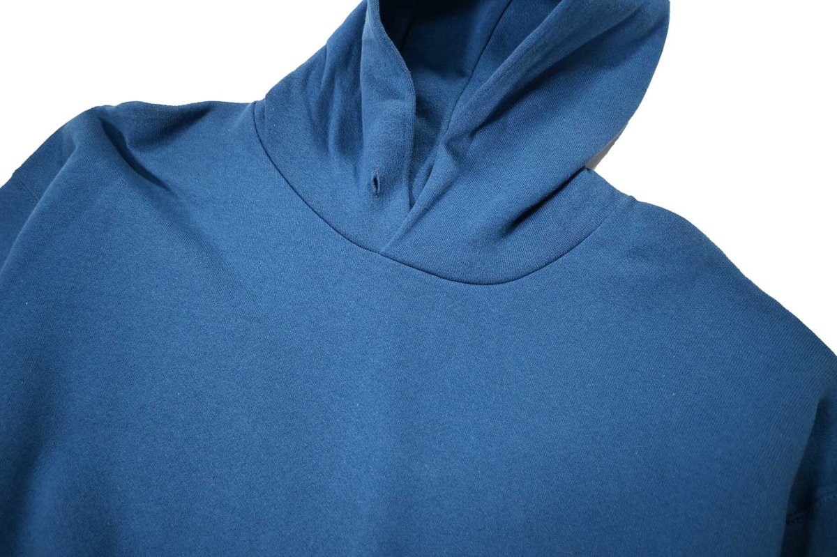 画像2: Deadstock Russell Athletic Blank Sweat Hoodie Blue (2)