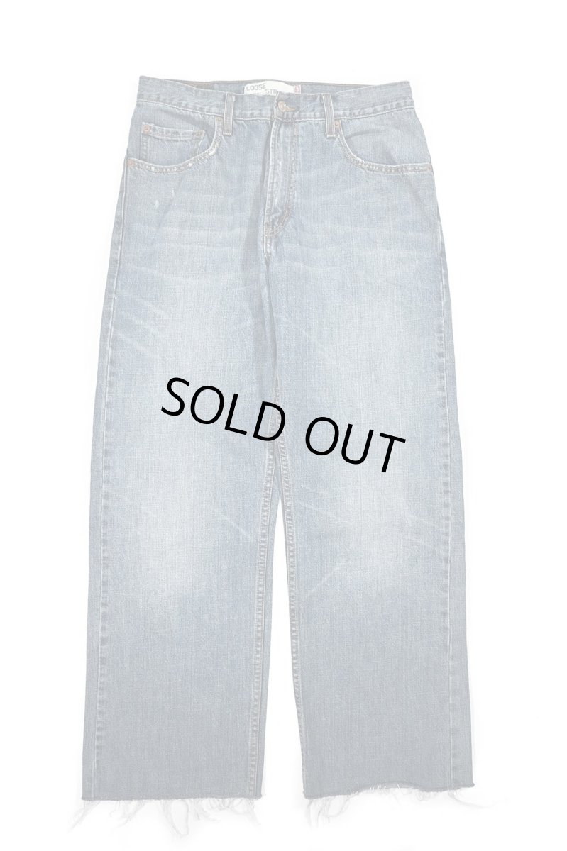 画像1: Used Levi's 569 Denim Pants Cut Off #4258 リーバイス (1)