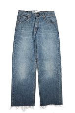 画像1: Used Levi's 569 Denim Pants Cut Off #4258 リーバイス (1)