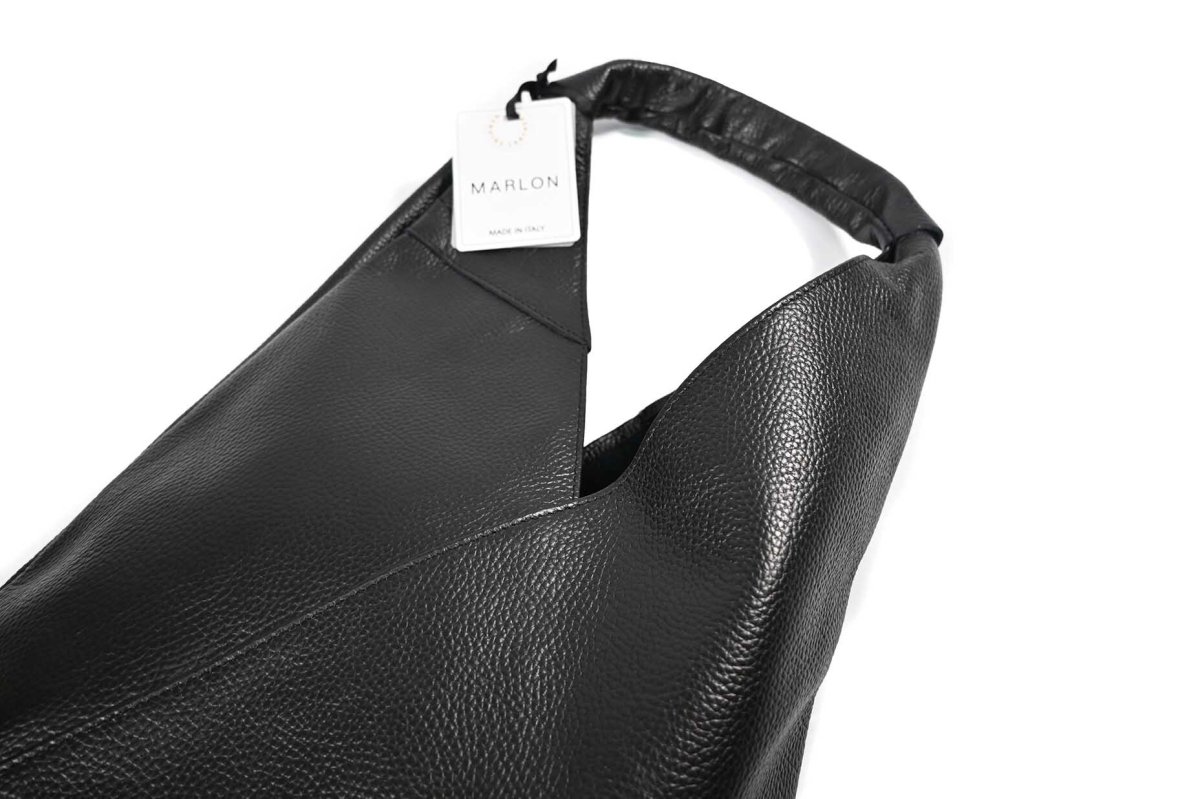 画像2: MARLON FIRENZE Calf Leather GISELLE Nero (2)