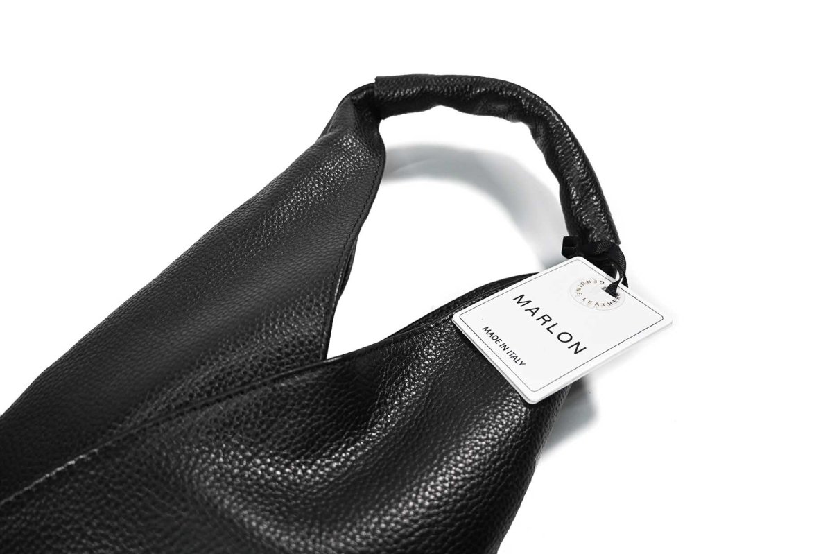 画像2: MARLON FIRENZE Calf Leather MINI GISELLE Nero (2)