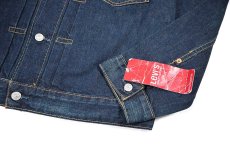 画像4: 00s Deadstock Levi's 70555-2202 Denim Trucker Jacket Type2 リーバイス (4)