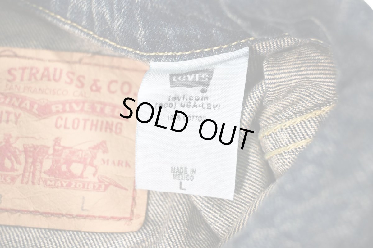 画像6: 00s Deadstock Levi's 70534-9953 Denim Trucker Jacket Type1 リーバイス (6)