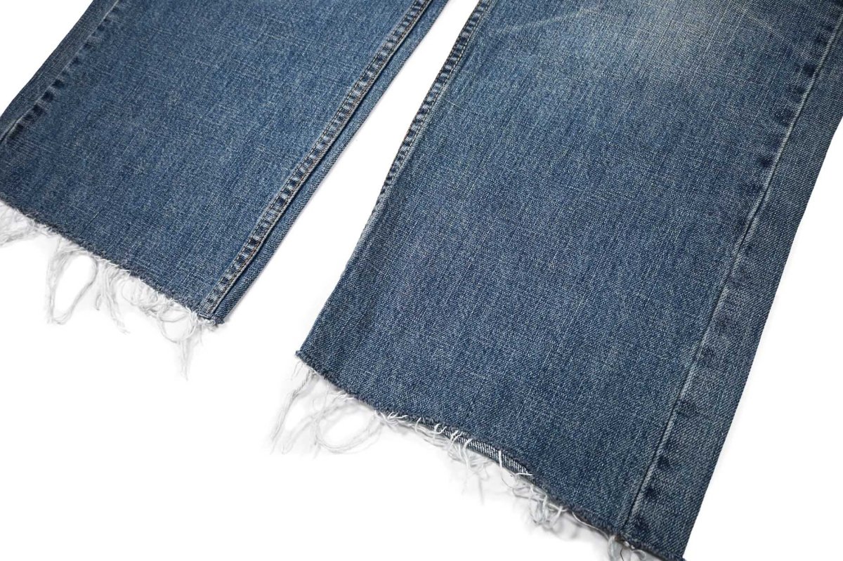 画像3: Used Levi's 569 Denim Pants Cut Off #4258 リーバイス (3)