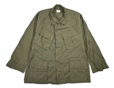 画像1: Deadstock Us Military Ripstop Poplin Jungle Fatigue Jacket (1)