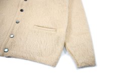 画像3: A.R.P. Shaggy Man™️ Mohair Cardigan W/Pocket Natural (3)
