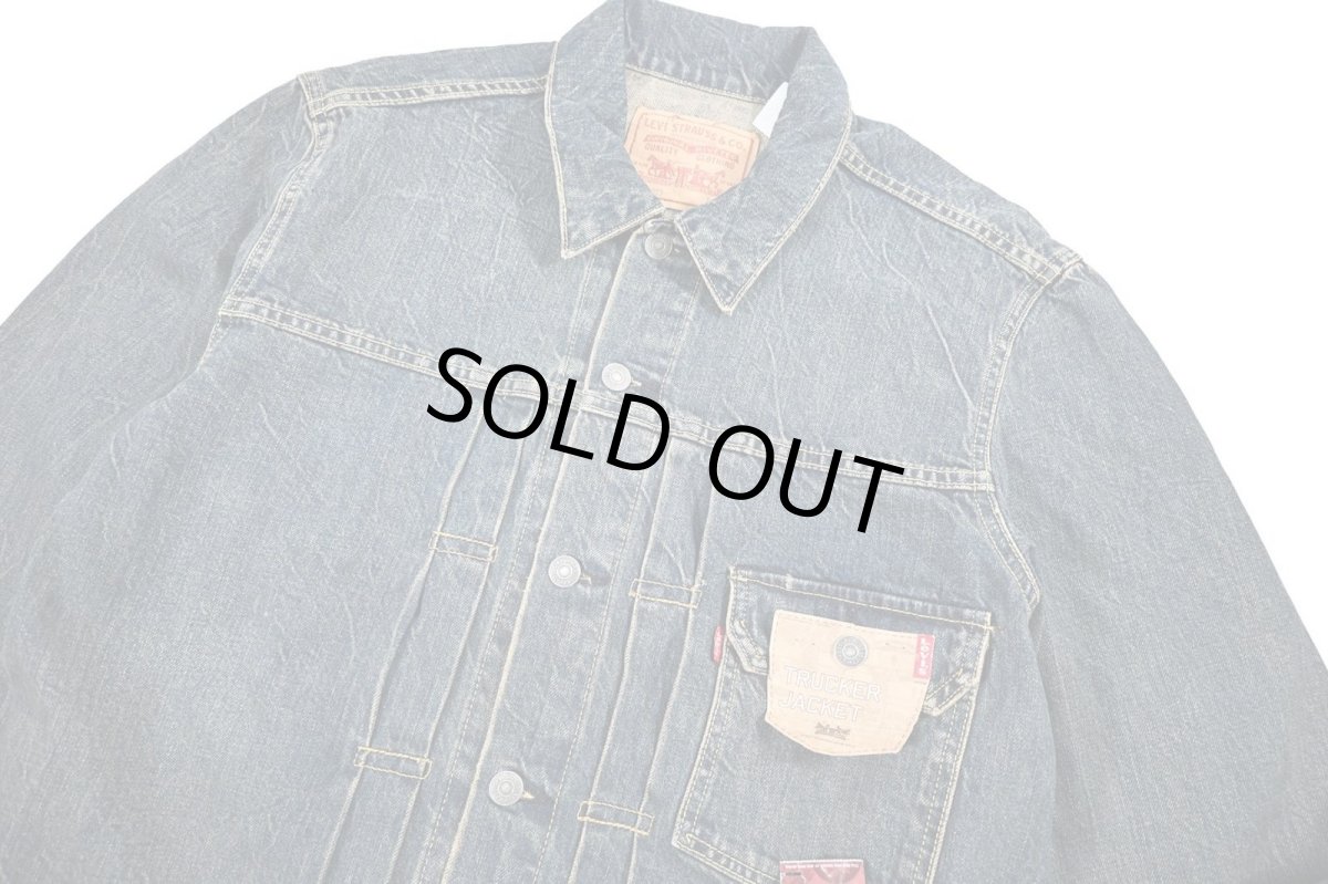 画像3: 00s Deadstock Levi's 70534-9953 Denim Trucker Jacket Type1 リーバイス (3)