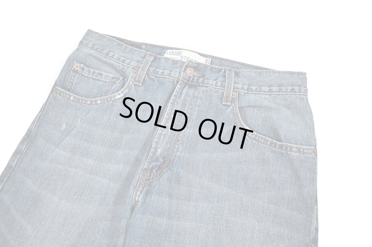 画像2: Used Levi's 569 Denim Pants Cut Off #4258 リーバイス (2)