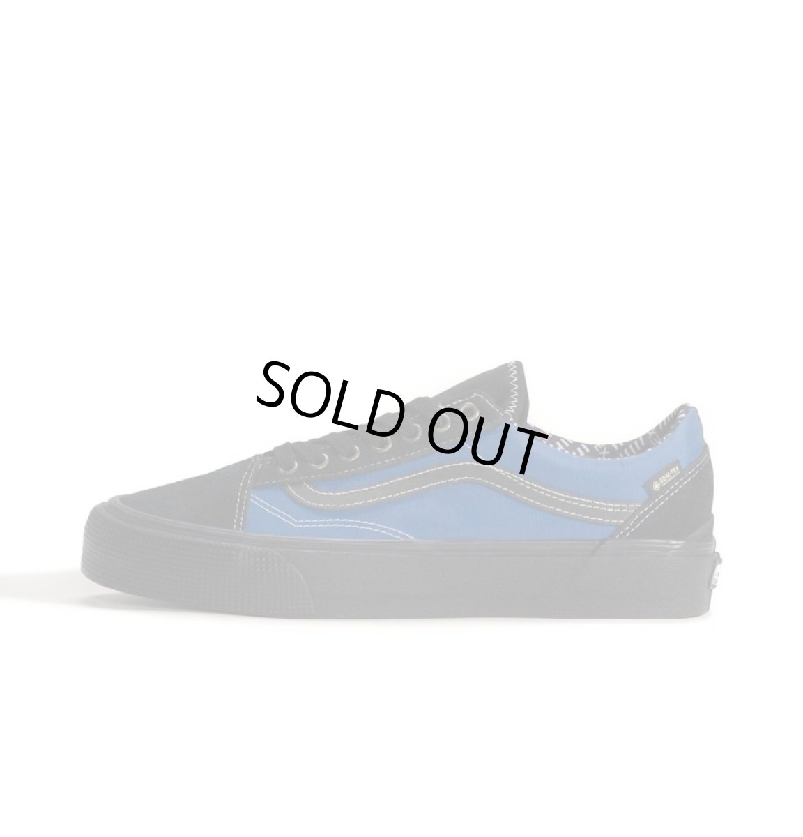 画像1: 【SALE】VANS Old Skool Gore-Tex Black/Blue バンズ　 (1)