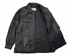 画像5: Used Wilsons M.Julian Leather Jacket Black (5)