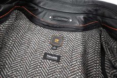 画像6: Used Wilsons Leather Leather Coat Black (6)