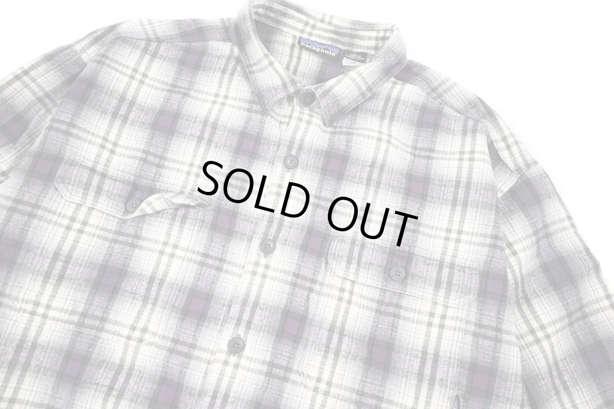 画像2: Used patagonia Heavy Flannel Shirt made in Portugal パタゴニア (2)