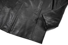 画像4: Used Wilsons Leather Leather Coat Black (4)